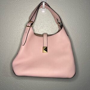 Kate Spade Light Pink Shoulder Bag with Gold Accent